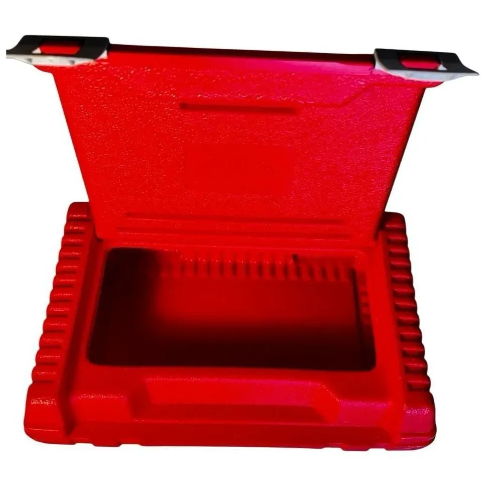 Vintage 1984 Lego Red Storage Container Bin Carrying Case